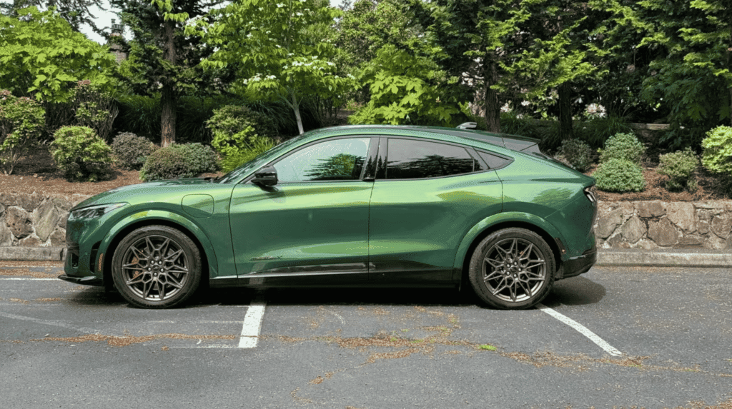 Ford's gas Mustang outsold the Mach-E in May, gaining a slim lead for the year. This shifts the trend from Q1 when the EV led significantly. Hybrids also surged.